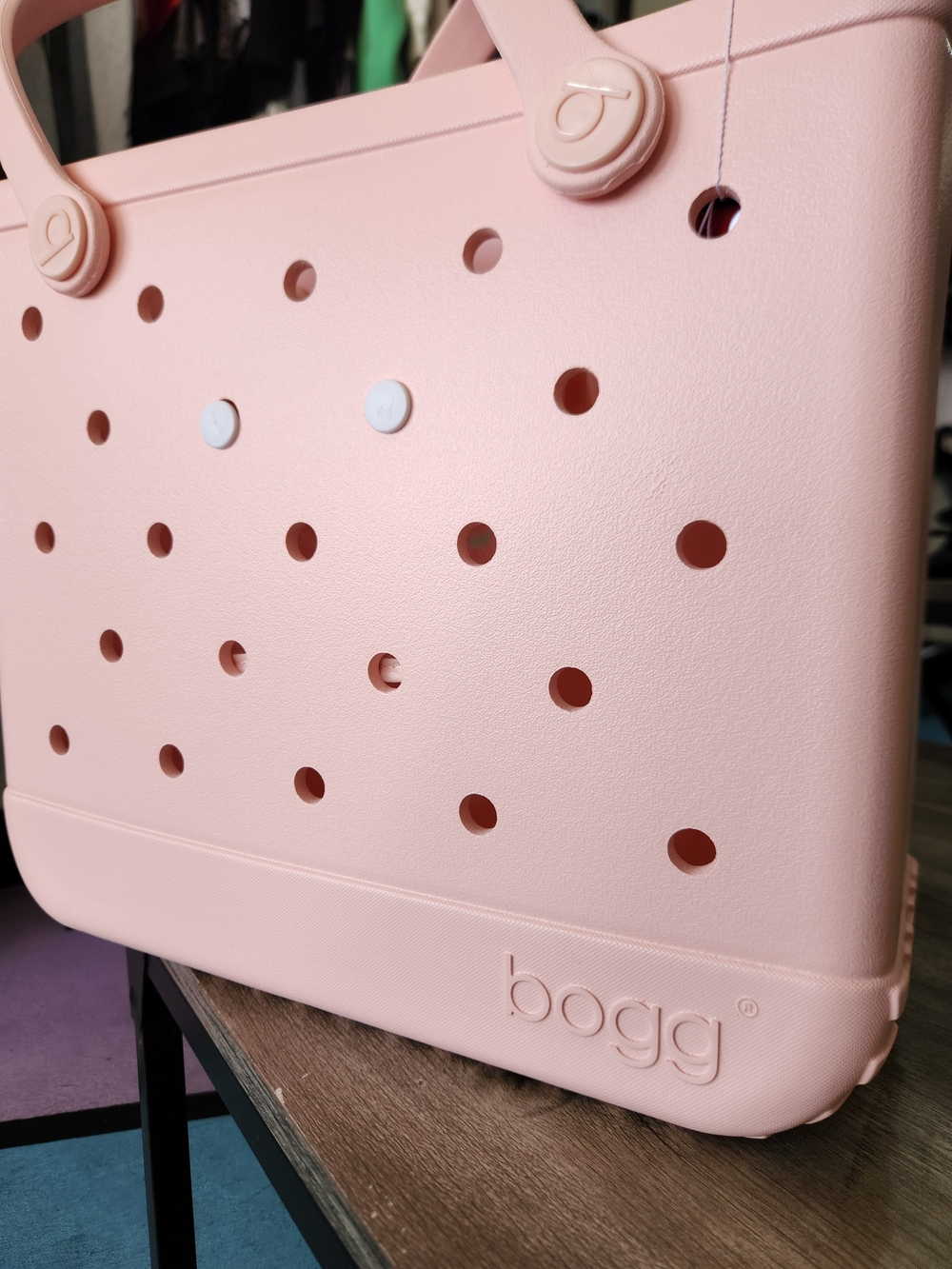 BOGG BAG Tote in Blush Pink - Picture 4 of 7